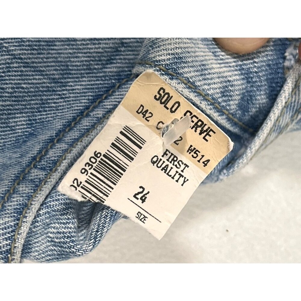 Vintage Z Cavaricci Denim Skirt NWT Womens 24 Made USA 90s Deadstock - Picture 5 of 15